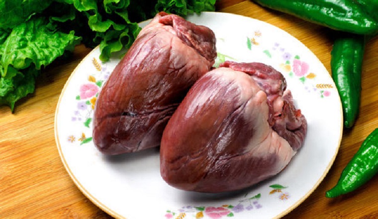 Cách làm tim heo sạch không còn mùi tanh của máu