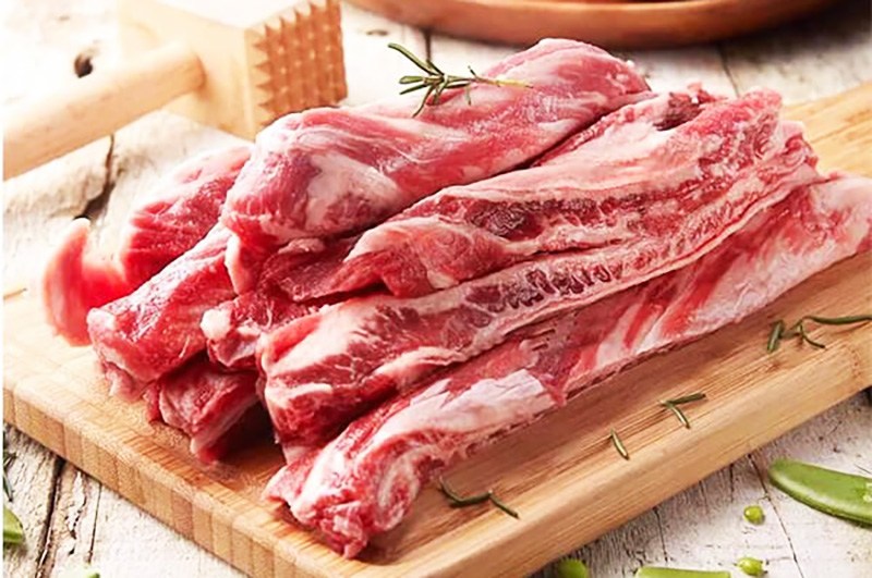 Sườn bò nhập khẩu