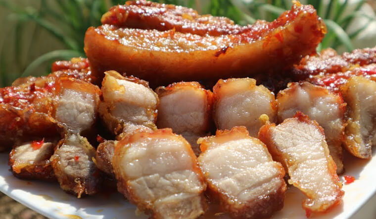 Cách làm thịt heo chiên chao ăn không cũng ngon mà ăn cơm tuyệt